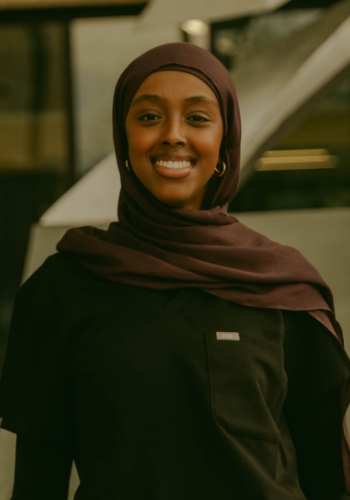 Dental hygienist Ikram