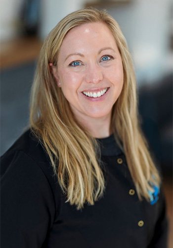 Dental hygienist Sarah